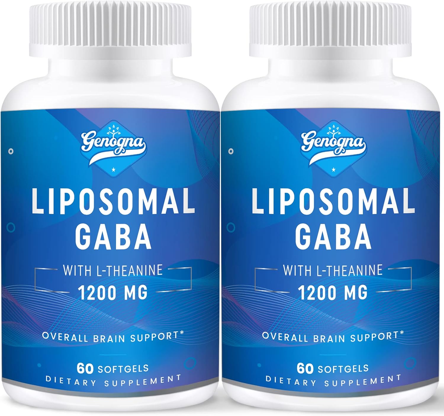 Liposomal GABA with L-Theanine 1200mg - High Bioavailable Supplement