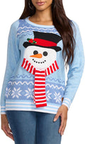 Women's Ugly Christmas Sweaters - Embellished Holiday Pullovers Elves