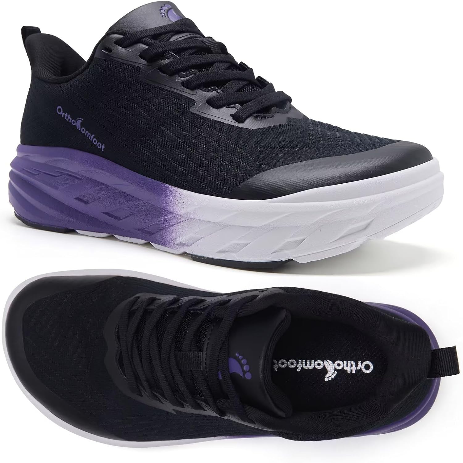 Women's Orthopedic Diabetic Wide Running Shoes for Comfort