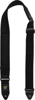 Ernie Ball Neoprene Comfort Guitar Strap, Black - Cushioned Support