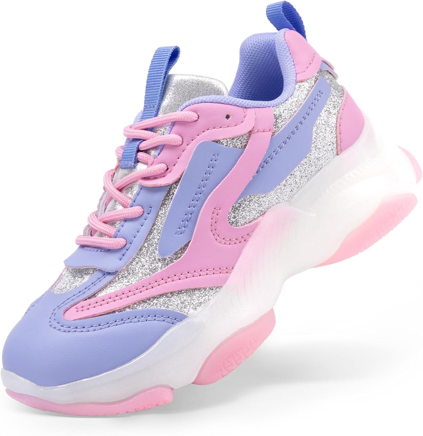 DREAM PAIRS Kids Girls Sneakers Lightweight Walking Shoes