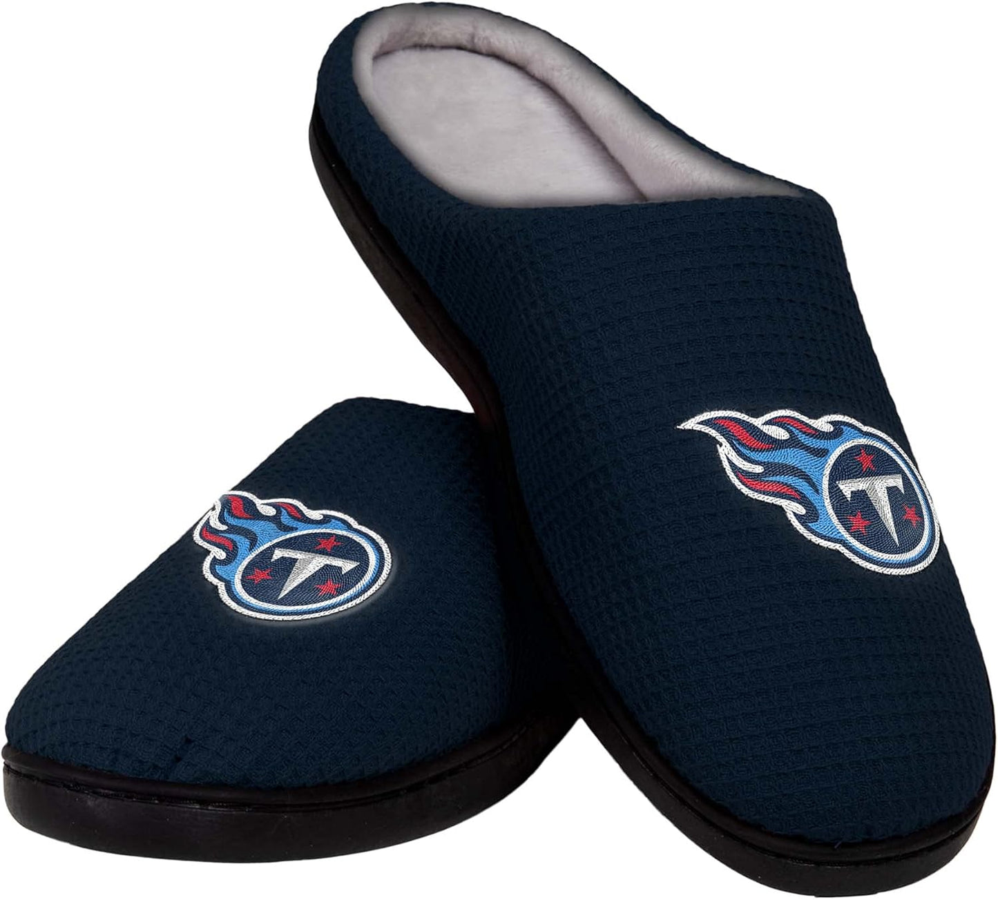 FOCO Men's NFL Team Logo Memory Foam Slide Slippers Review