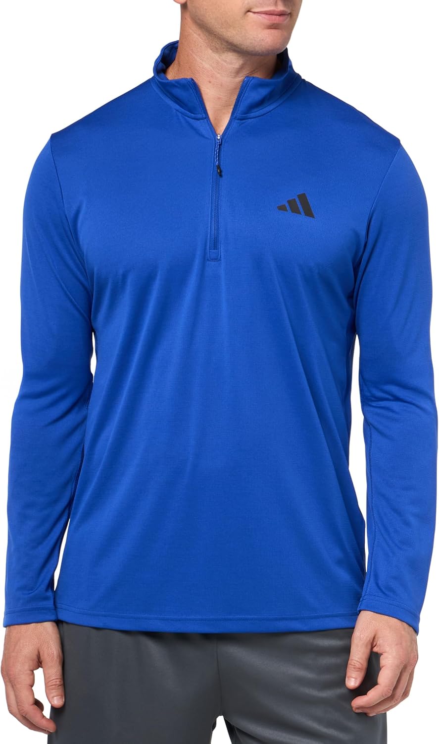 adidas Men's Train Essentials Quarter-Zip Tee - Ultimate Comfort
