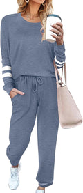 Ekouaer Sweatsuit Womens Loungewear Set - Comfortable 2 Piece Lounge