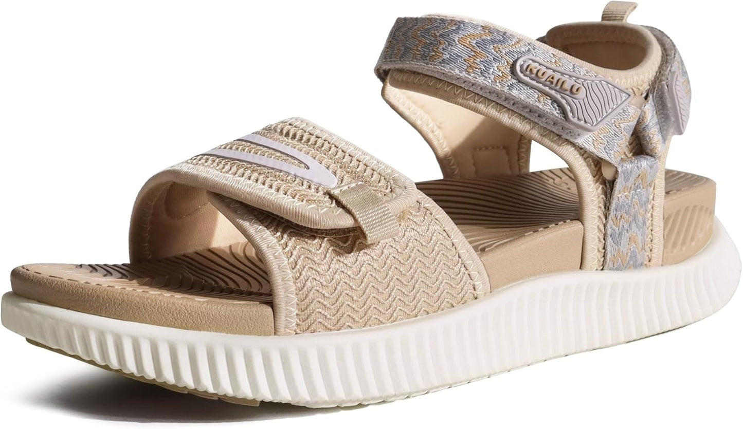 KuaiLu Womens Orthopedic Walking Sandals for All-Day Comfort