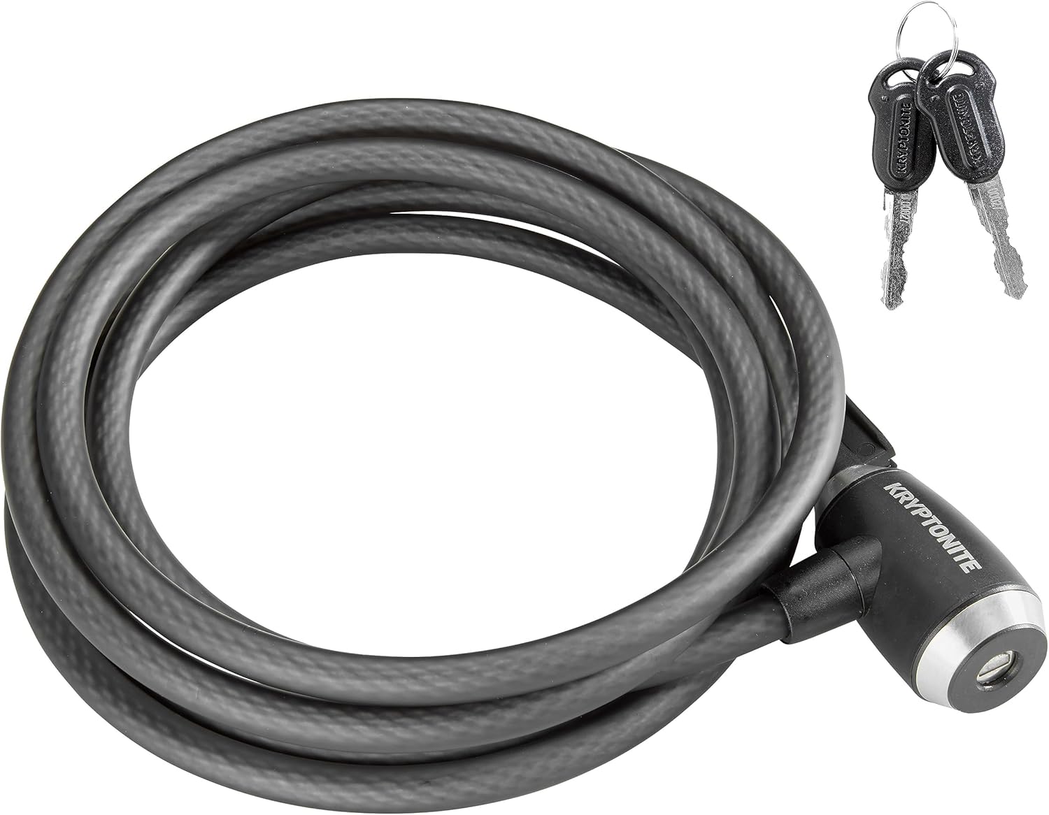 KryptoFlex Bike Lock Cable - Heavy Duty 12mm Steel Security Lock