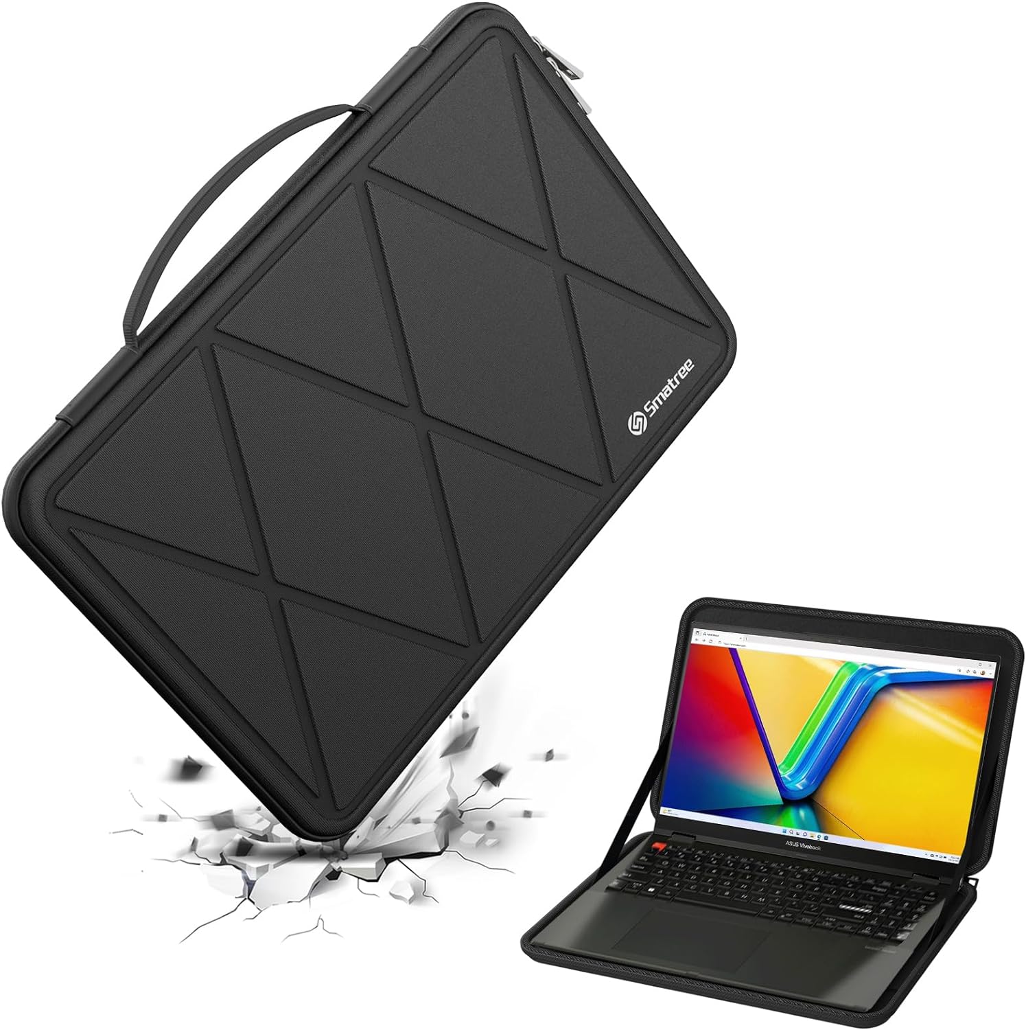 Smatree Hard EVA Protective Sleeve for 16 inch ASUS Laptops