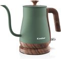 Gooseneck Electric Kettle Stainless Steel - Precise Pouring 0.8L