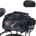 Hard Shell Bike Bag Rear Rack 20L Capacity - Sturdy Commuter Trunk