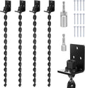 24 in Heavy Duty Ground Anchors Set of 4 - Strong Mobile Home Tie
