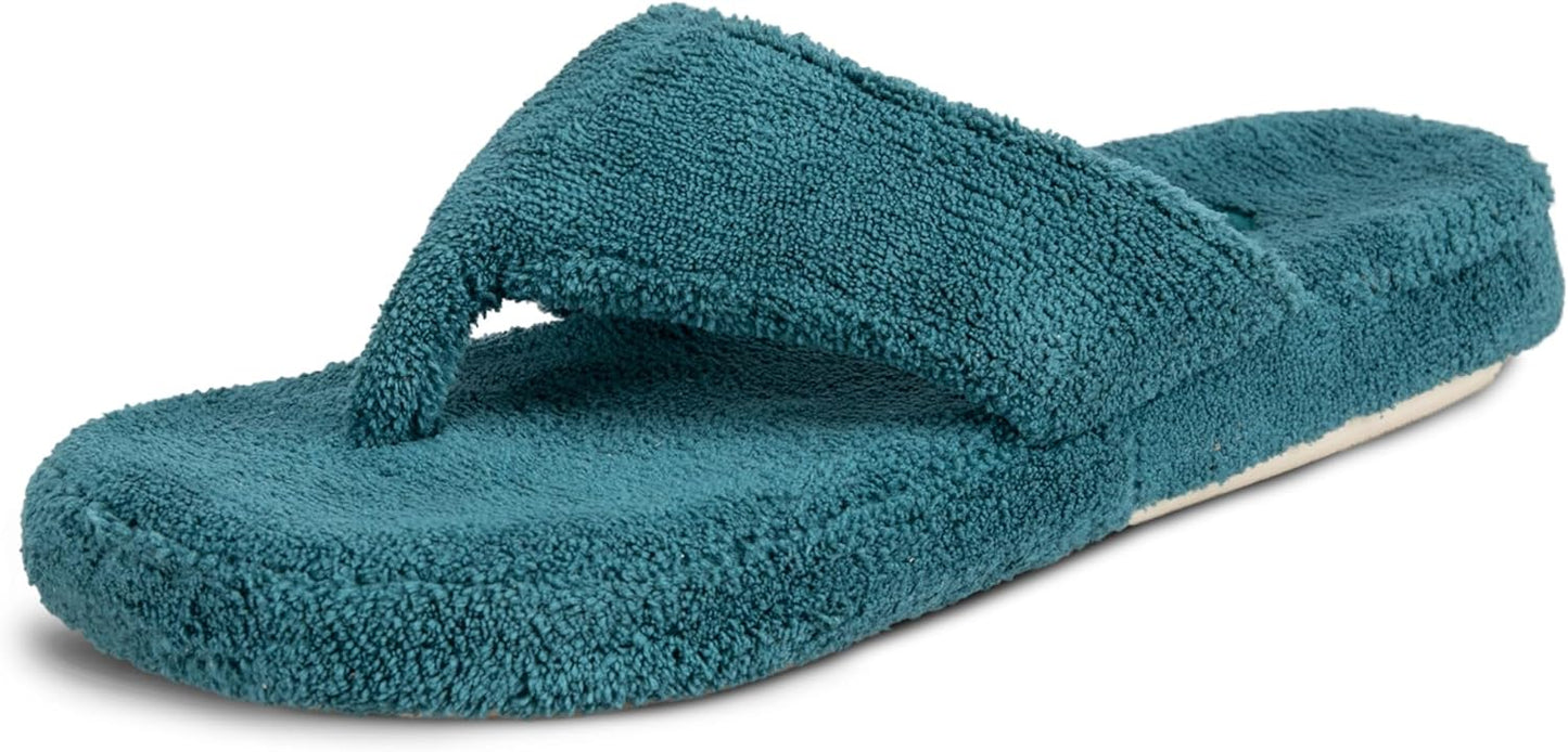 Acorn Women's Spa Thong Slippers for Ultimate Comfort and Support