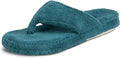 Acorn Women's Spa Thong Slippers with Cloud Contour Comfort OUTDOOR