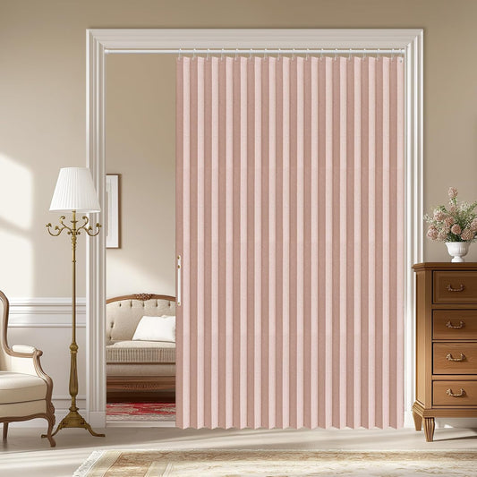 AJAZZ 100% Blackout Accordion Doors for Stylish Home Decor