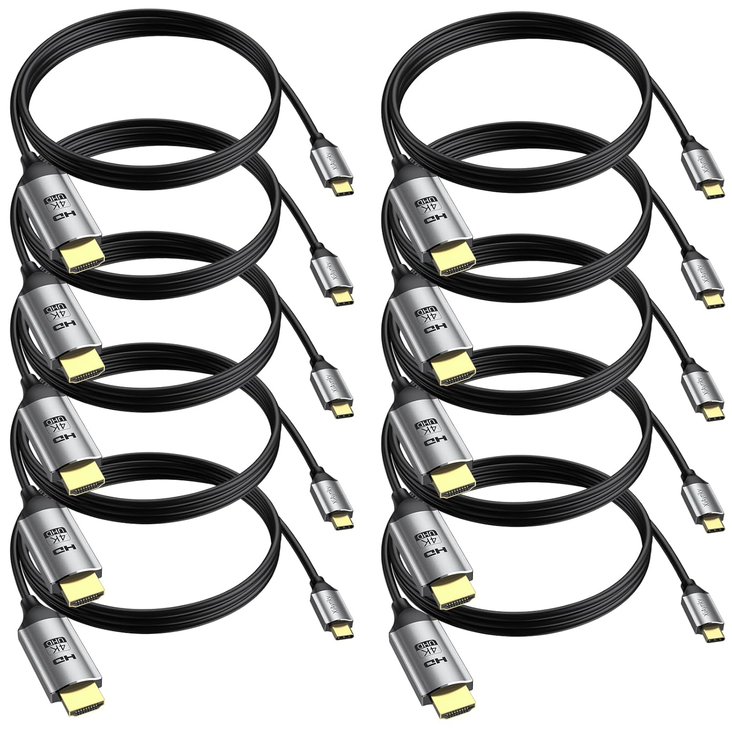 4K USB C to HDMI Cable 6FT - High Speed Type C Cord for Devices