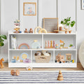Montessori Shelf Wooden Toy Storage Organizer for Kids Rooms