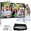 Elite Screens Yard Master 2 135 in Outdoor Projector Screen - Portable