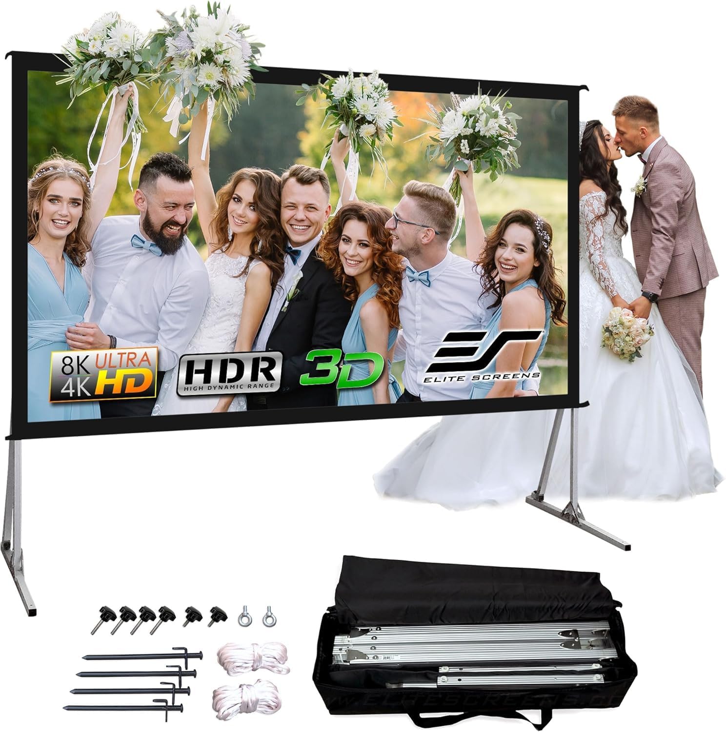 Elite Screens Yard Master 2 135 inch Outdoor Projector Screen