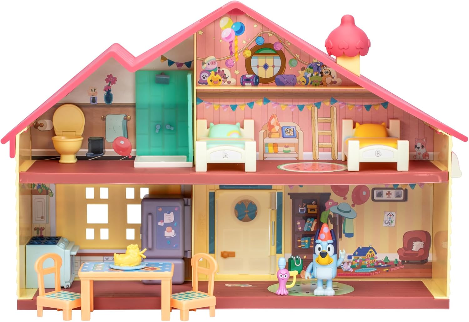 Bluey Party Home Set with Exclusive Figure