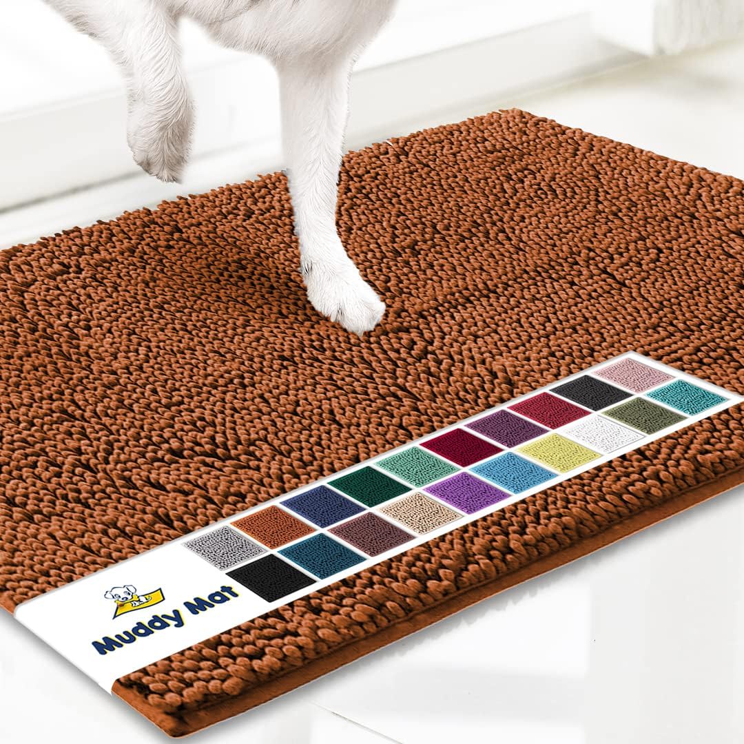 Muddy Mat Highly Absorbent Microfiber Door Mat for Pets