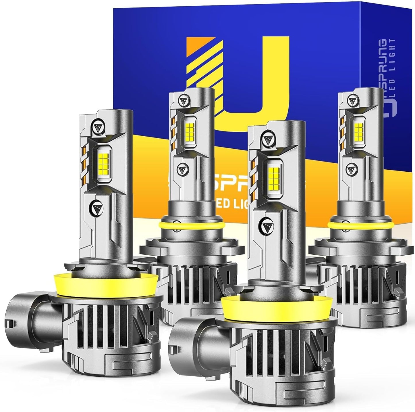 FAHREN H11 9005 LED Bulbs Combo - 100000LM Super Bright Lights