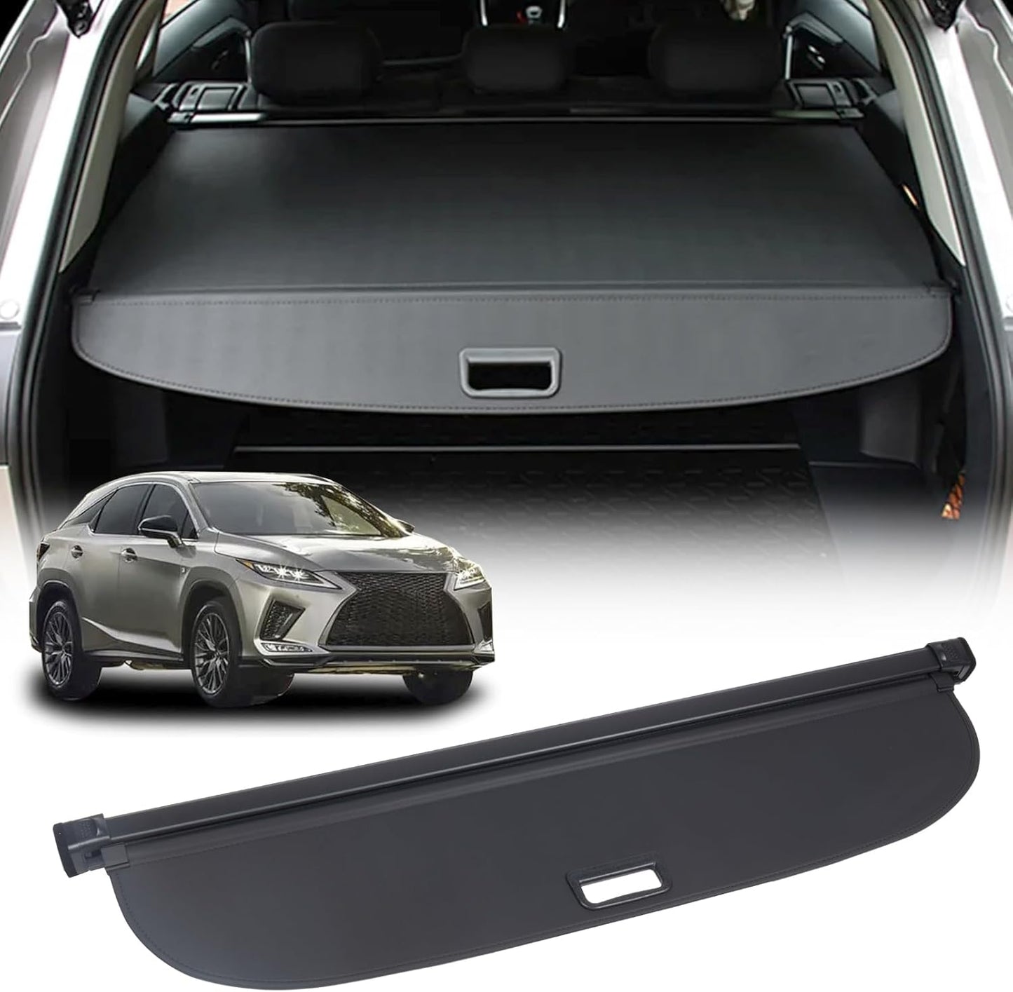 Retractable Cargo Cover for Lexus RX RX350 RX450h 2017-2022