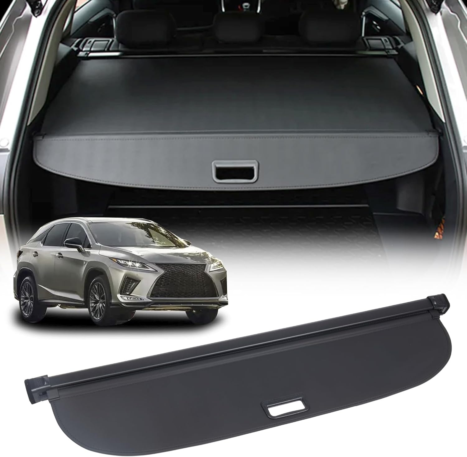 Retractable Cargo Cover for Lexus RX RX350 RX450h 2017-2022