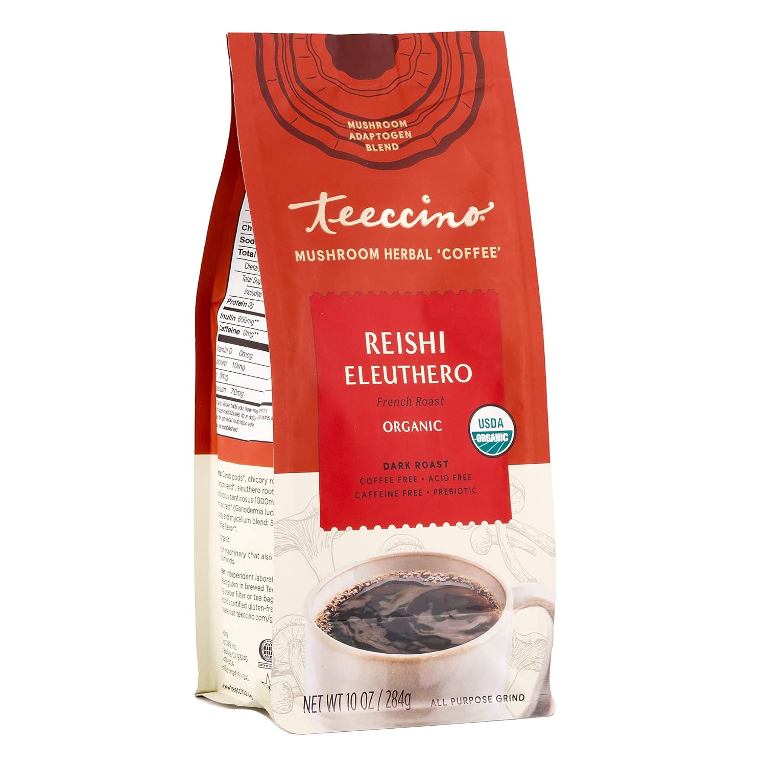 Organic Adaptogenic Herbal Mushroom Coffee - Dark Roast