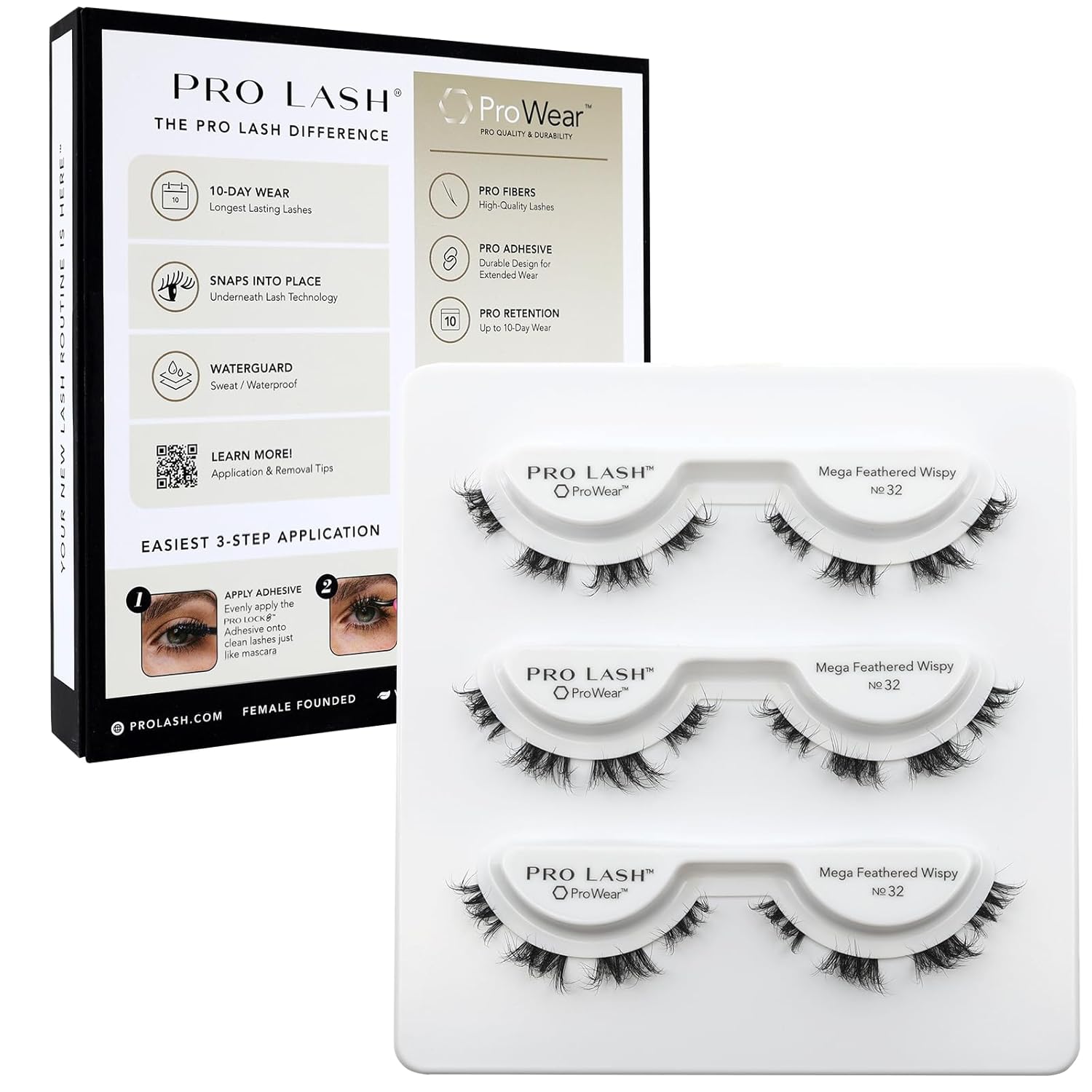 Pro Lash ProWear Eyelash Cluster - Mega Feather Wispy No. 32