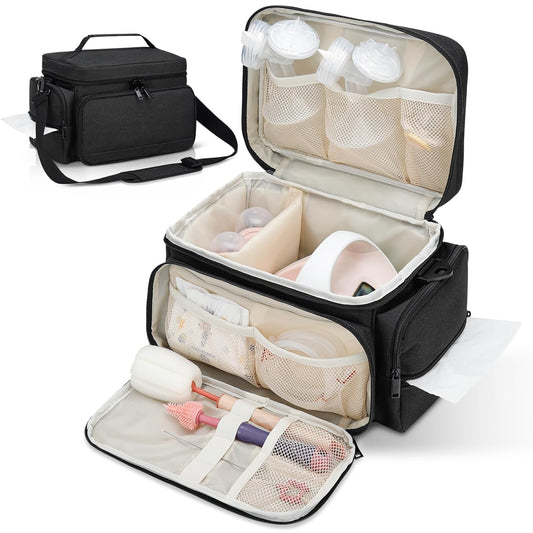 Breast Pump Bag for Spectra S1 and S2 with Waterproof Mat