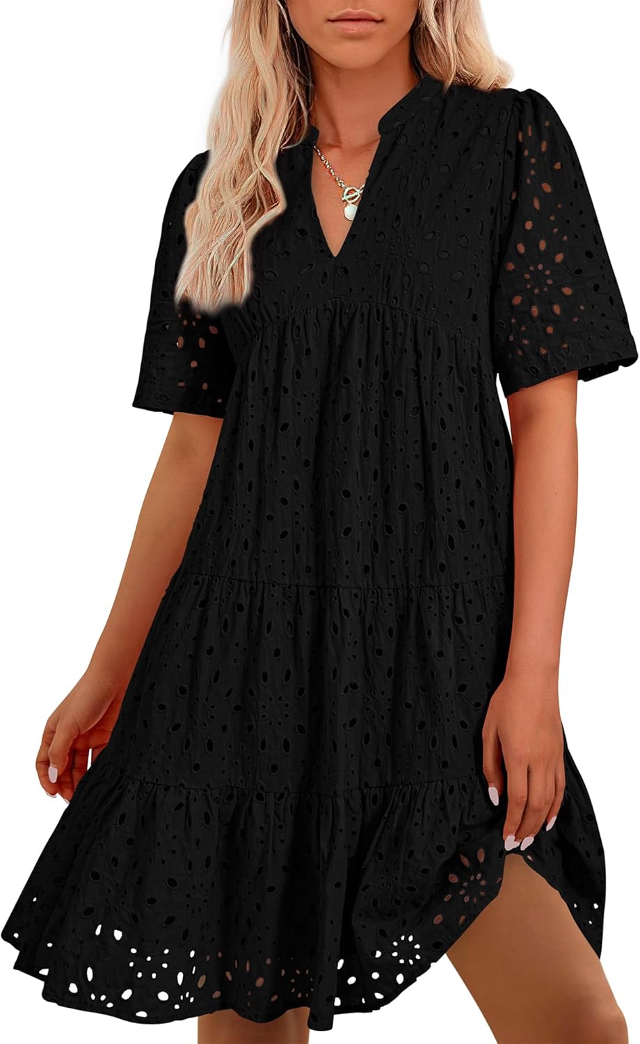 BTFBM Womens Boho Summer Dresses for Casual Beach Vacations