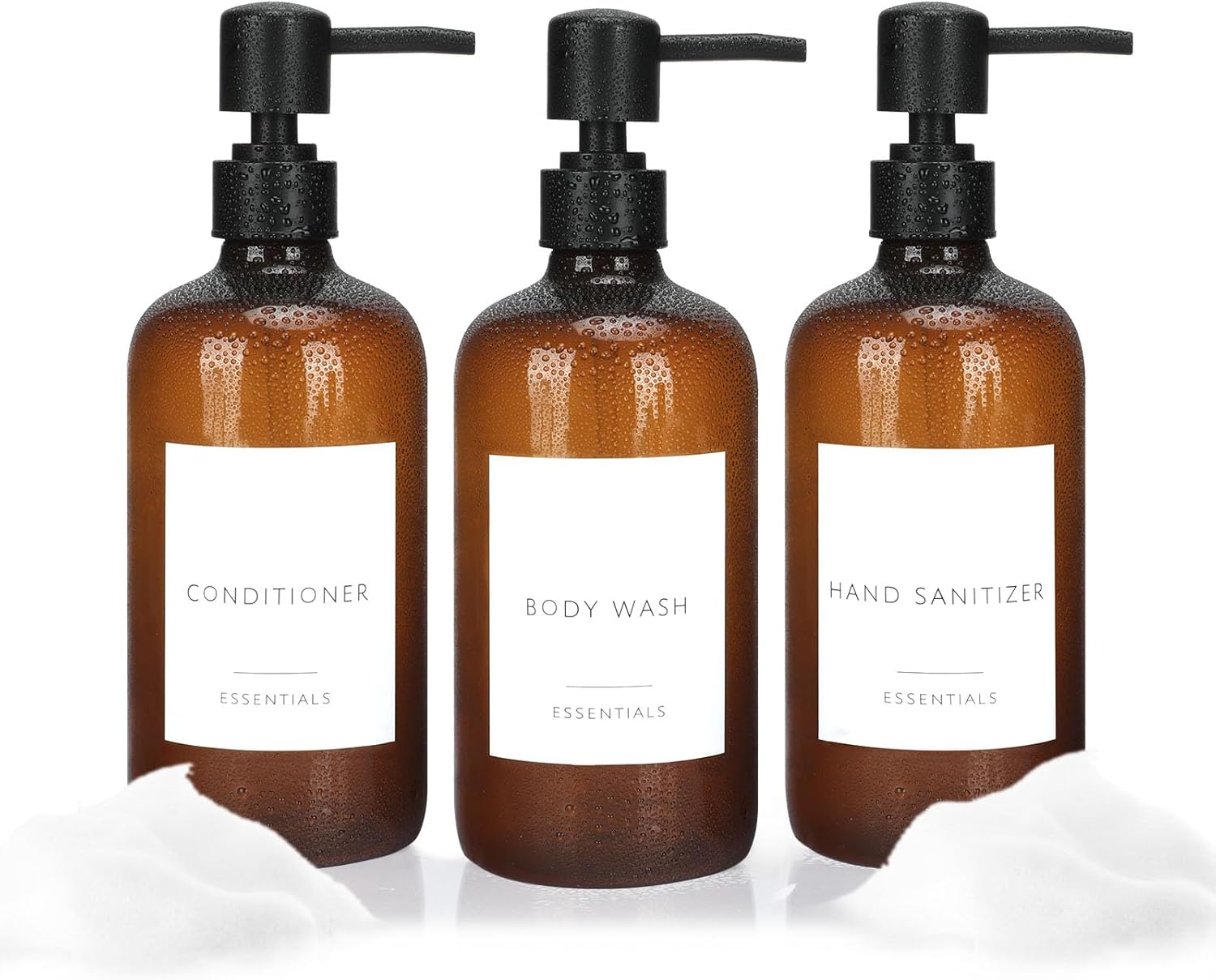 Nellyke Set: Refillable Soap Dispensers - Modern & Convenient!