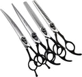 Fenice Peak 7.5in Professional Dog Grooming Scissors Set - Complete