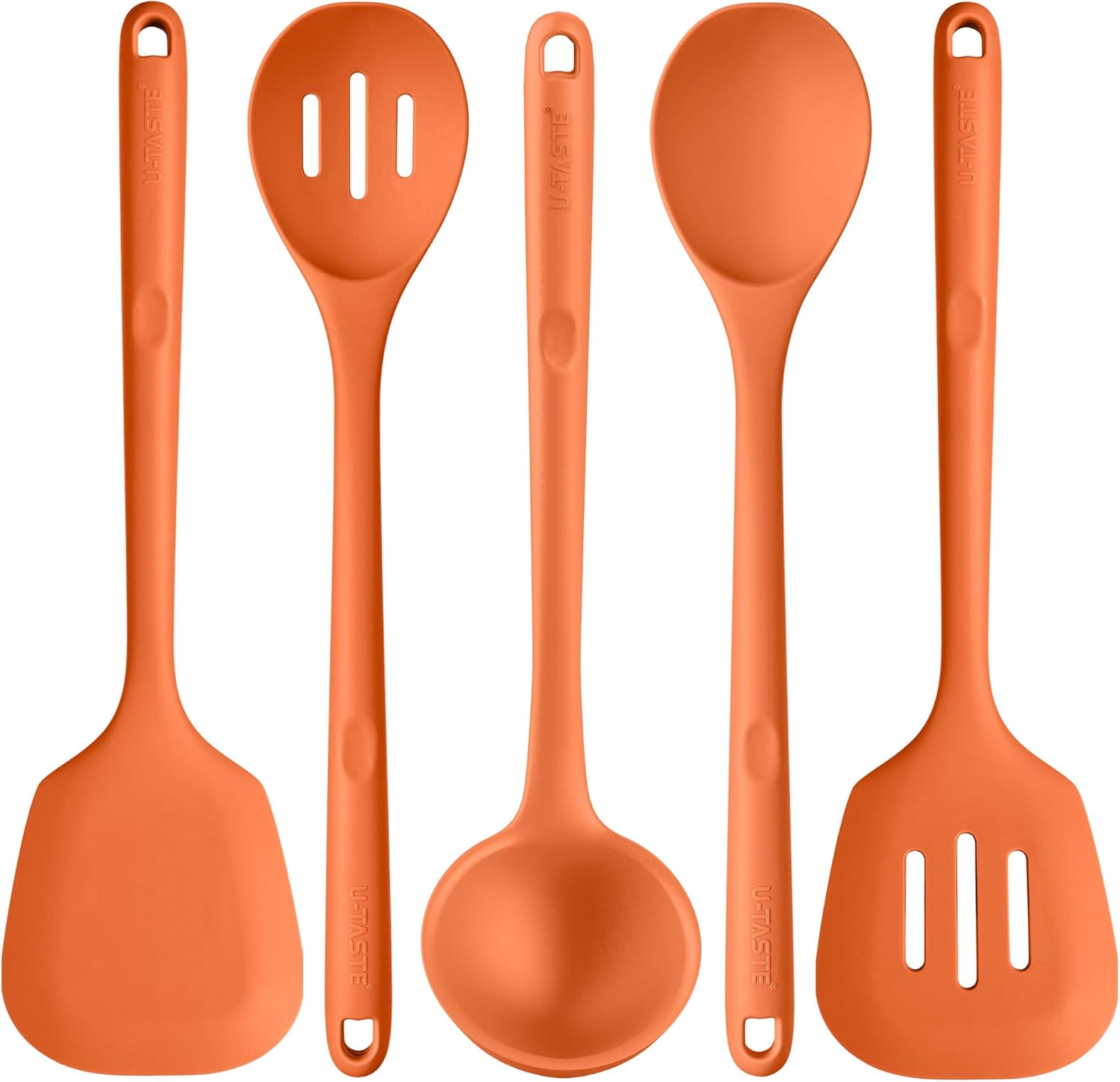 Silicone Kitchen Cooking Utensil Set for Safe Non-Stick Use