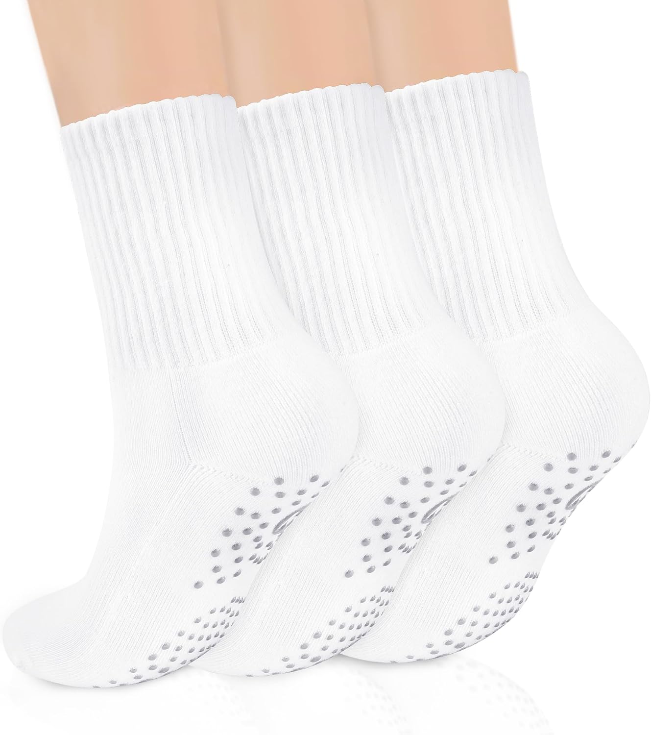 Non-Slip Ankle Socks for Pilates & Yoga by ULEEMARK