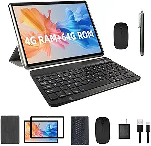 2023 Newest 2 in 1 Tablet with Keyboard and Mouse for Versatile Use