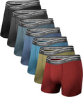 BAMBOO COOL Men's Underwear Boxer Briefs Soft Breathable - Comfort Fit