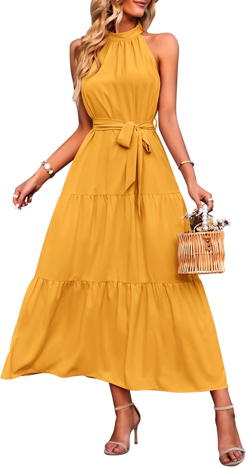 PRETTYGARDEN Women's Summer Floral Maxi Dress for Any Occasion