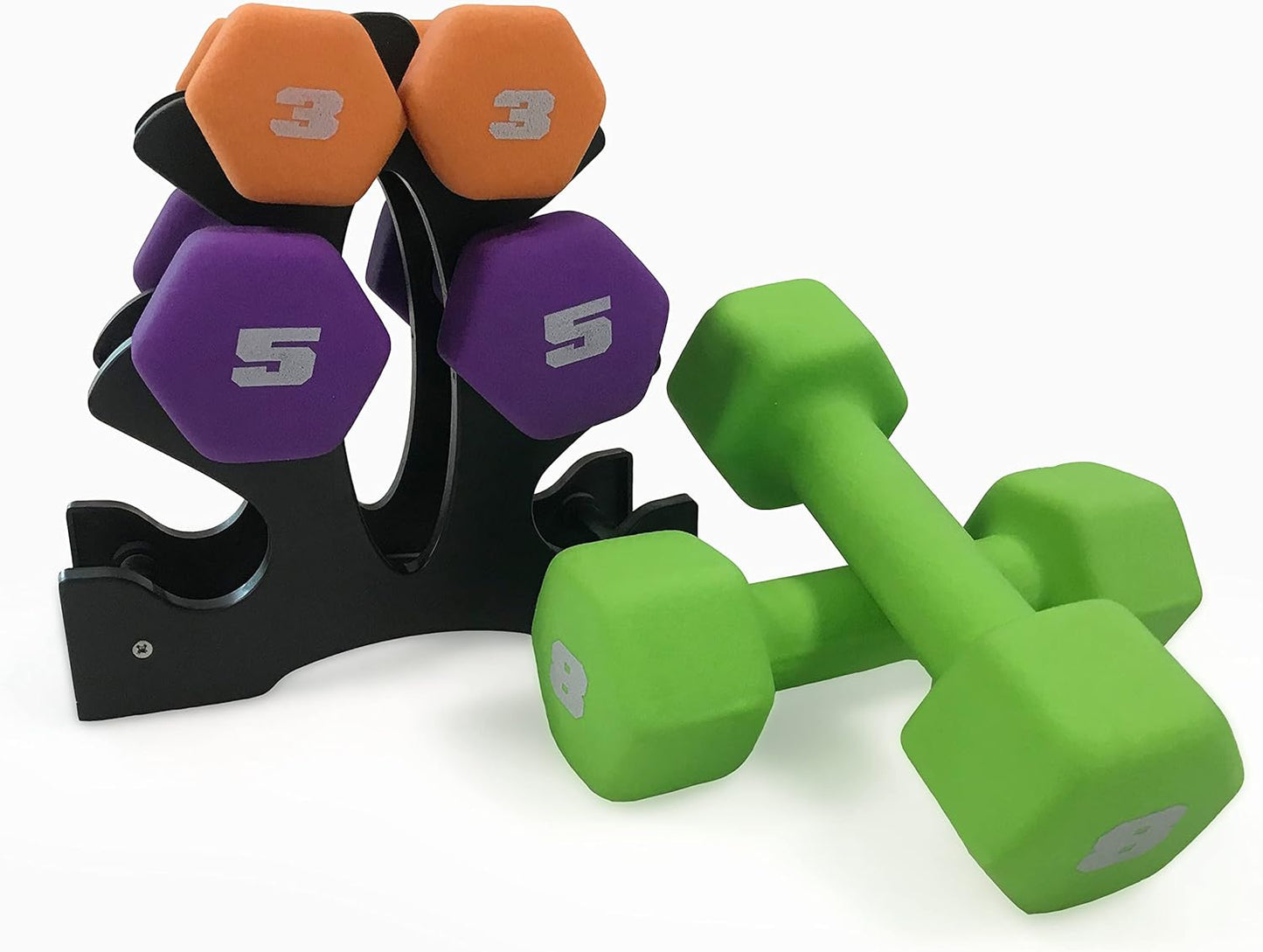 CAP Barbell Neoprene Dumbbell Weights for Home Workouts