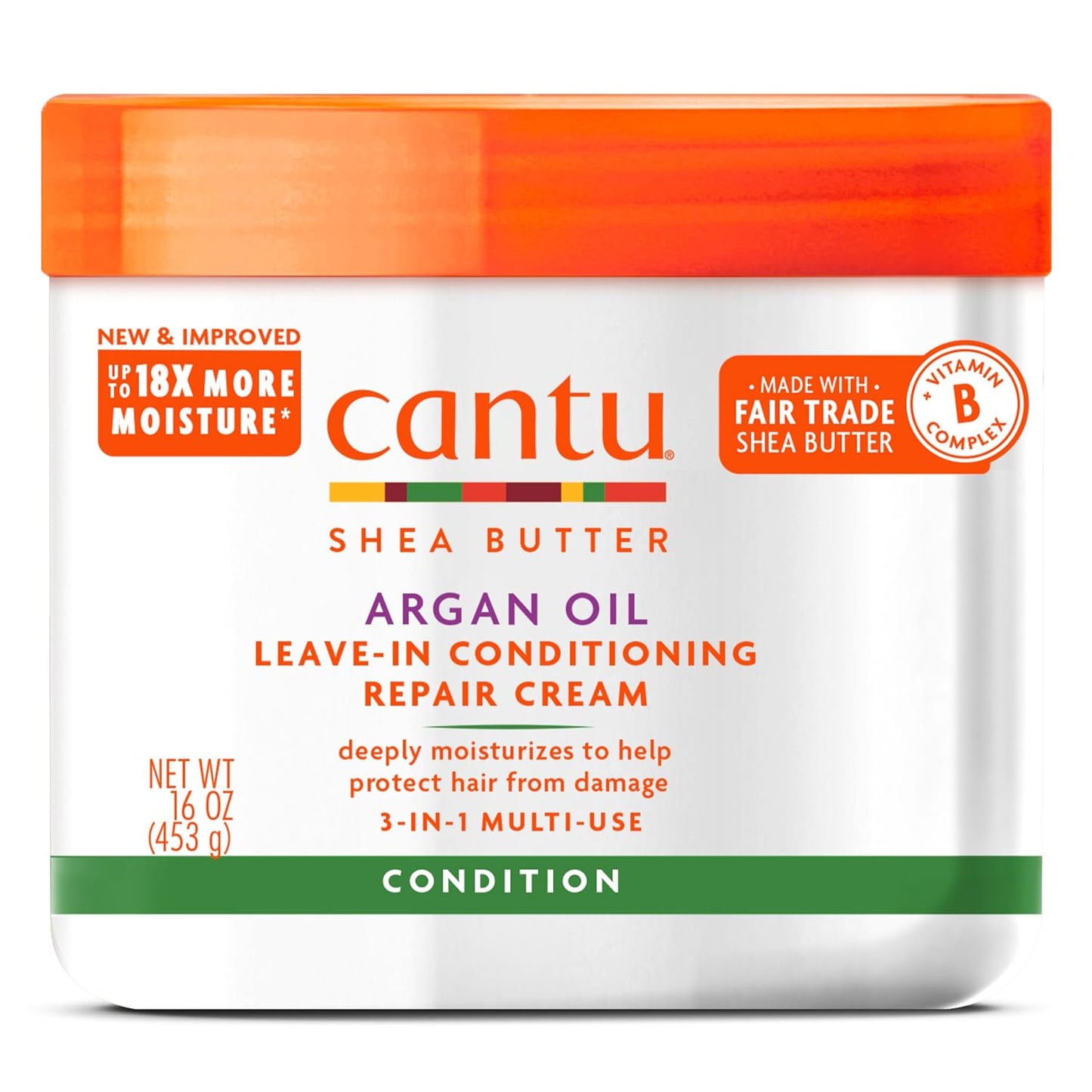 Cantu Argan Oil Repair Cream - 16 oz Boost