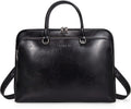 Blofinche Laptop Messenger Shoulder Bag - Genuine Leather Briefcase is