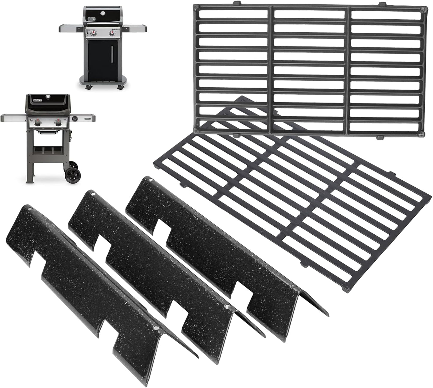 Grill Parts for Weber Spirit II Replacement GS4 Flavorizer Bars