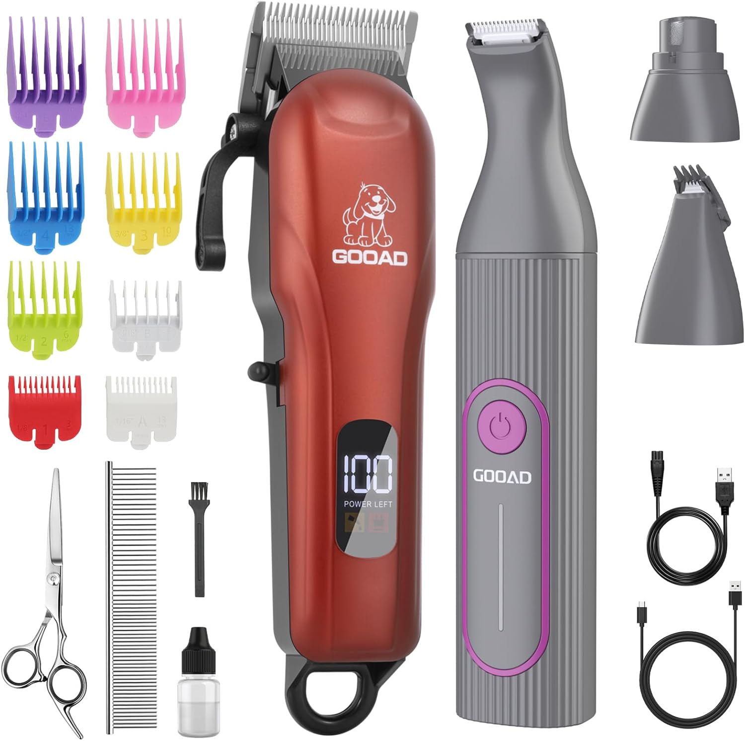 Dog Clippers for Grooming - Complete Kit for Thick Coats