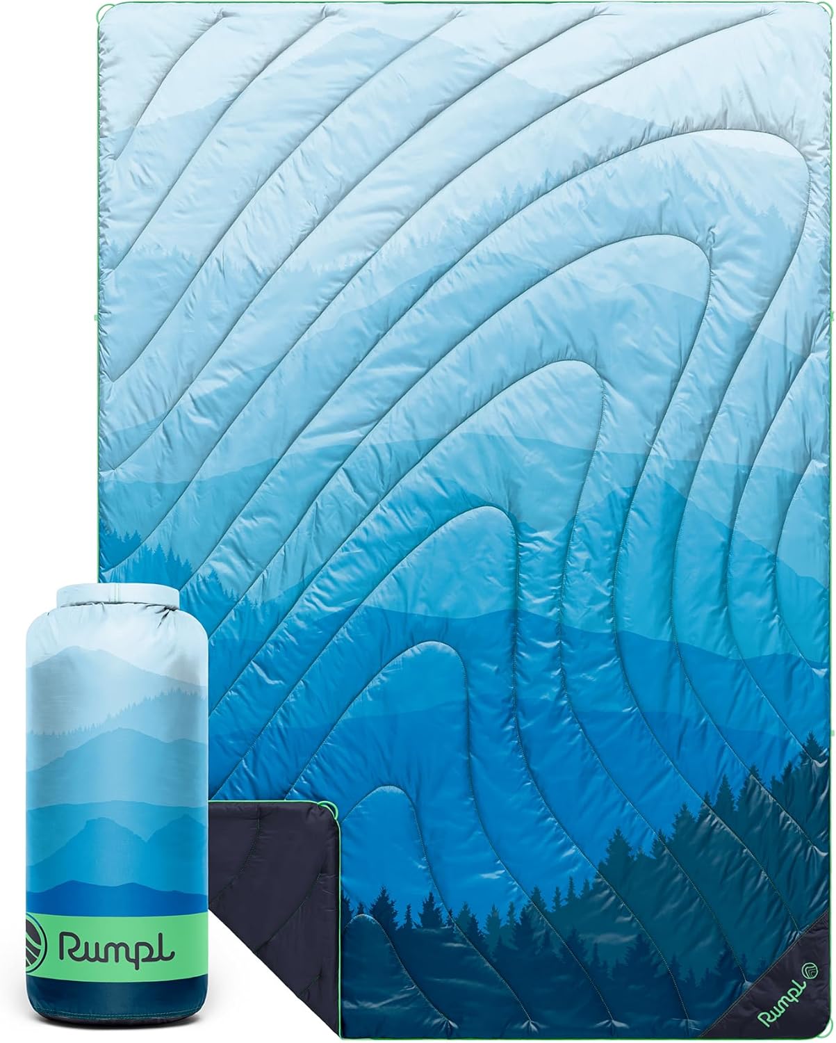 Rumpl Original Puffy Blanket - Warm, Water-Resistant Camping Gear