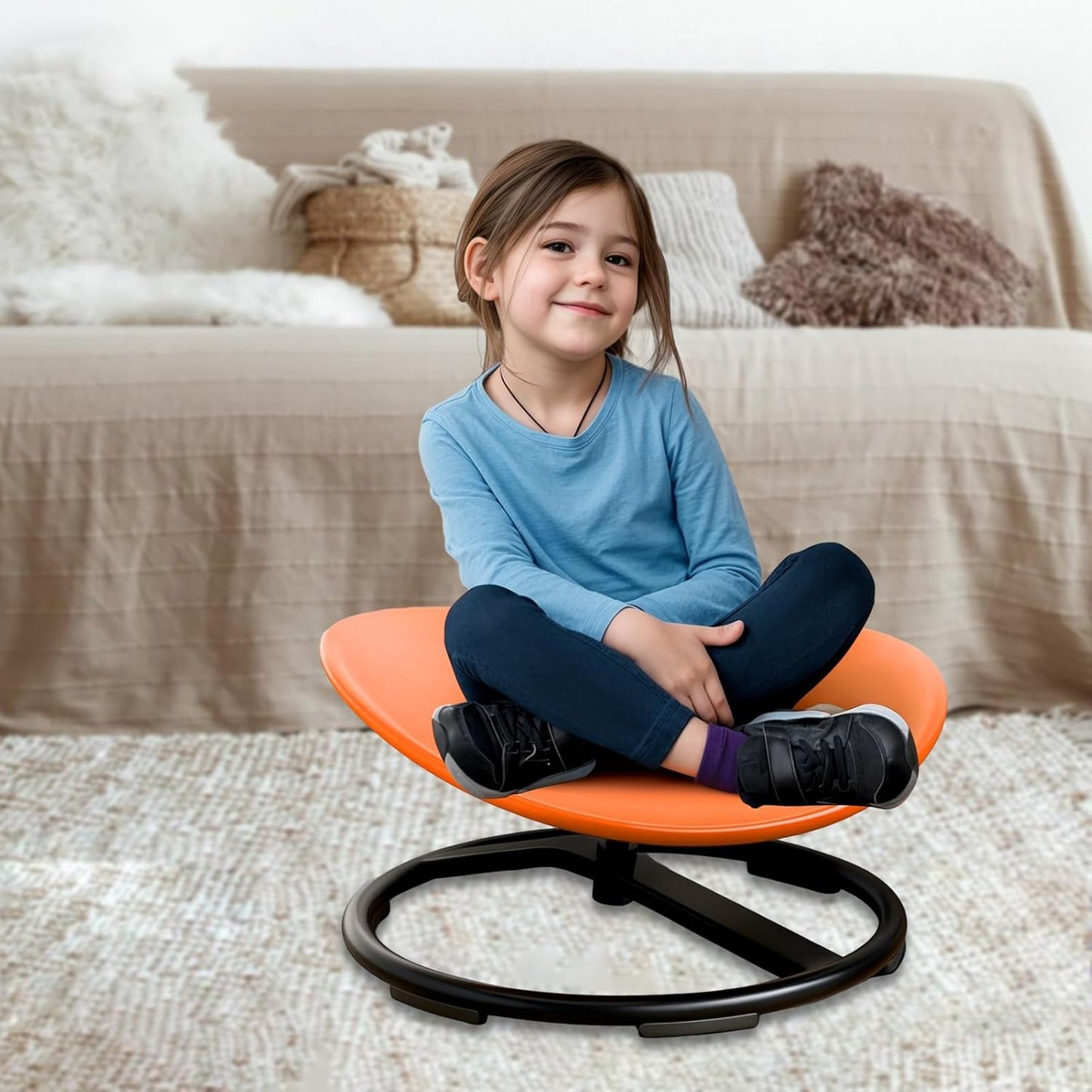 Enhance Coordination with Shulemin Kids Spin Chair