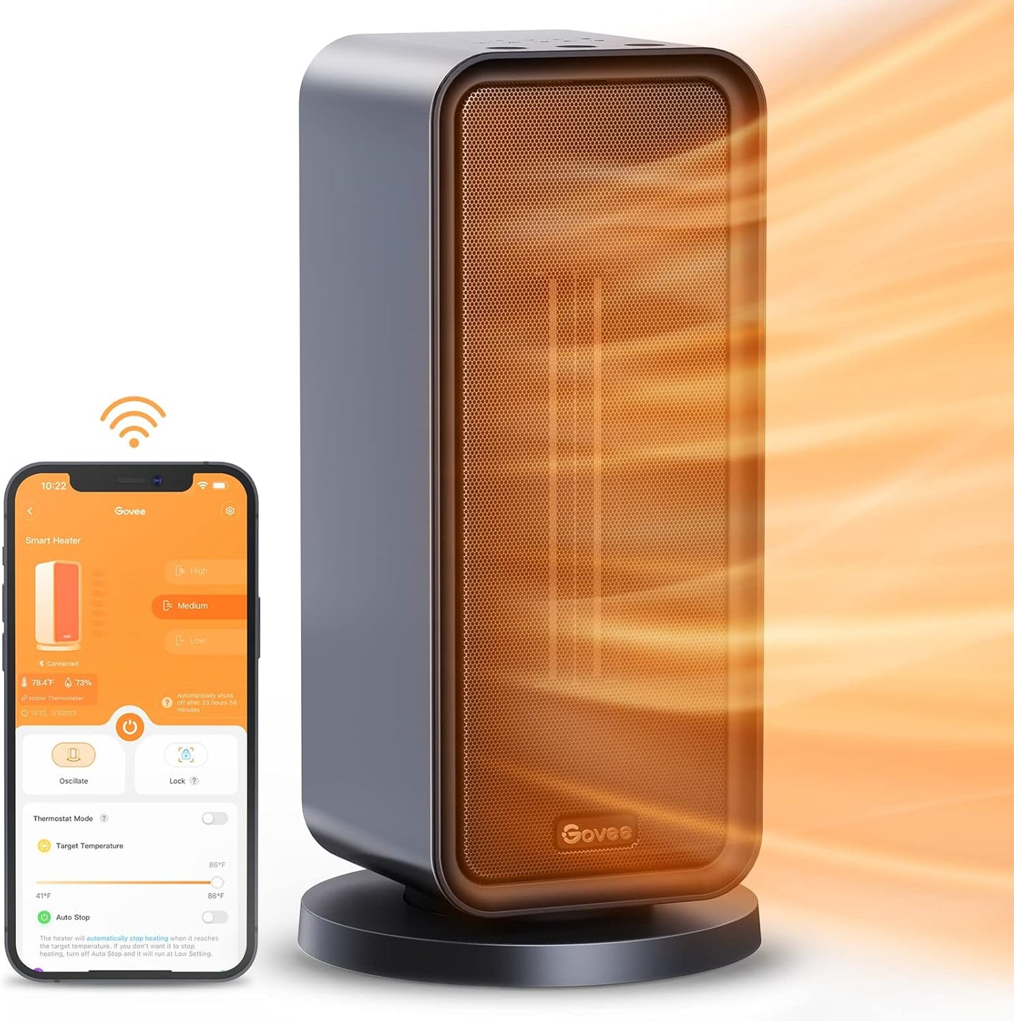 Govee Electric Space Heater: Smart 1500W Heating Solution