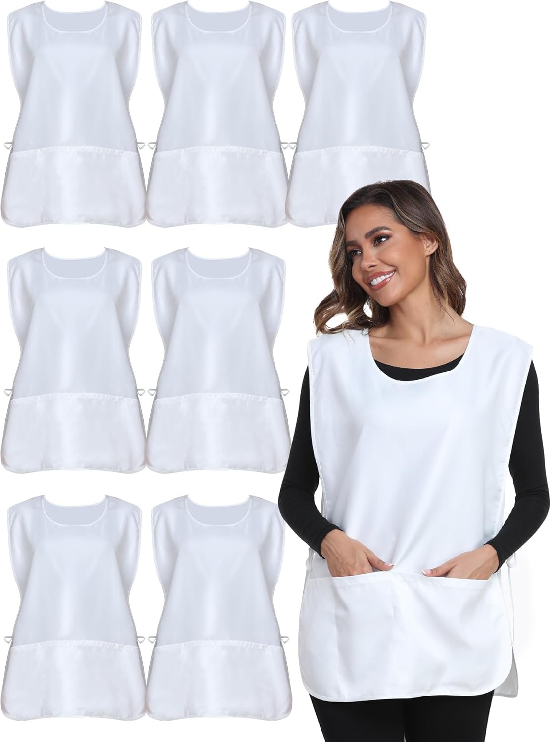 Xeoxarel Unisex Cobbler Apron with 3 Pockets for Comfort