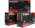 Black Nitrile Gloves 5 Mil Medium-Duty Disposable - Food Grade