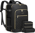 LOVEVOOK Carry On Travel Backpack with USB Port and Packing Cubes