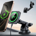 Qi2 15W MagSafe Car Mount Charger - Secure Magnetic Fast Charging