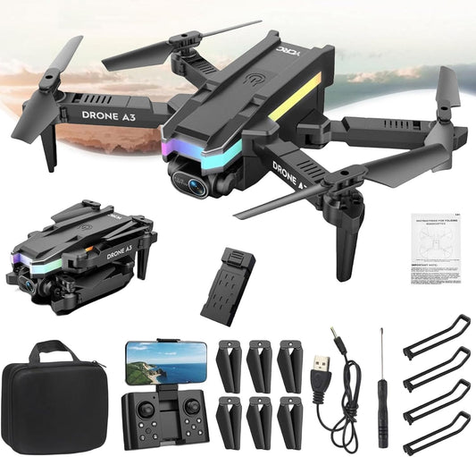 4K Dual Camera Drone - Captures Stunning Real-Time Footage